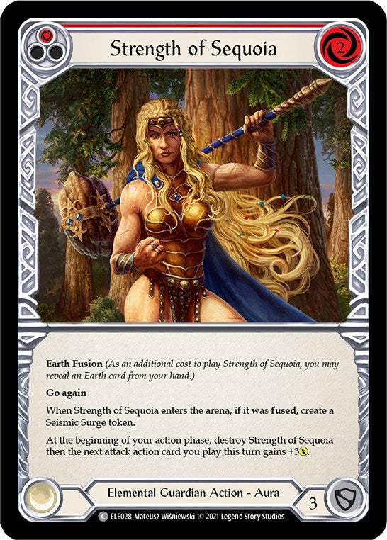 Strength of Sequoia (Red)