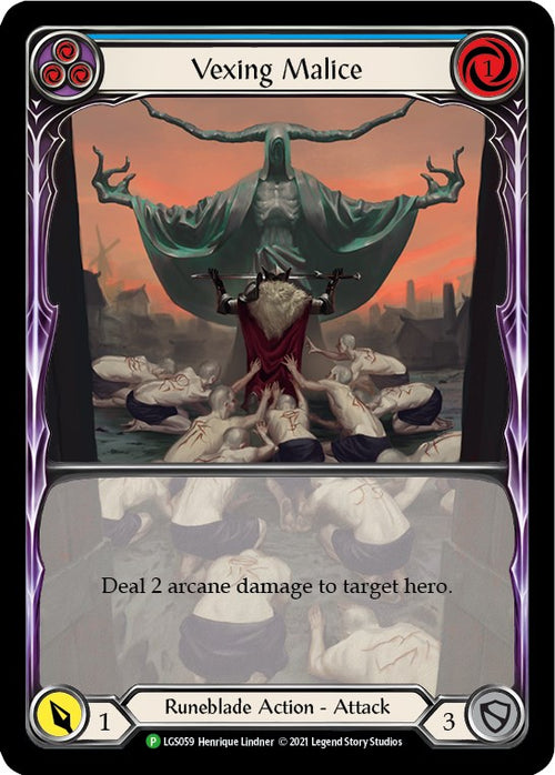 Vexing Malice (Blue) (Extended Art) - LGS059