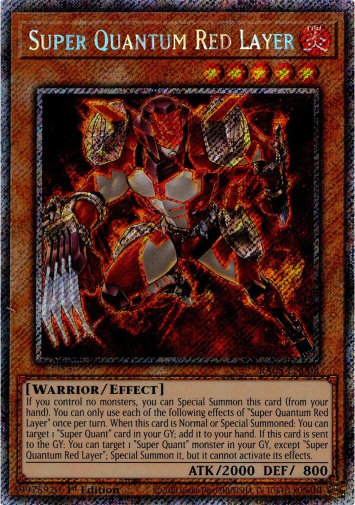 Super Quantum Red Layer (Platinum Secret Rare)