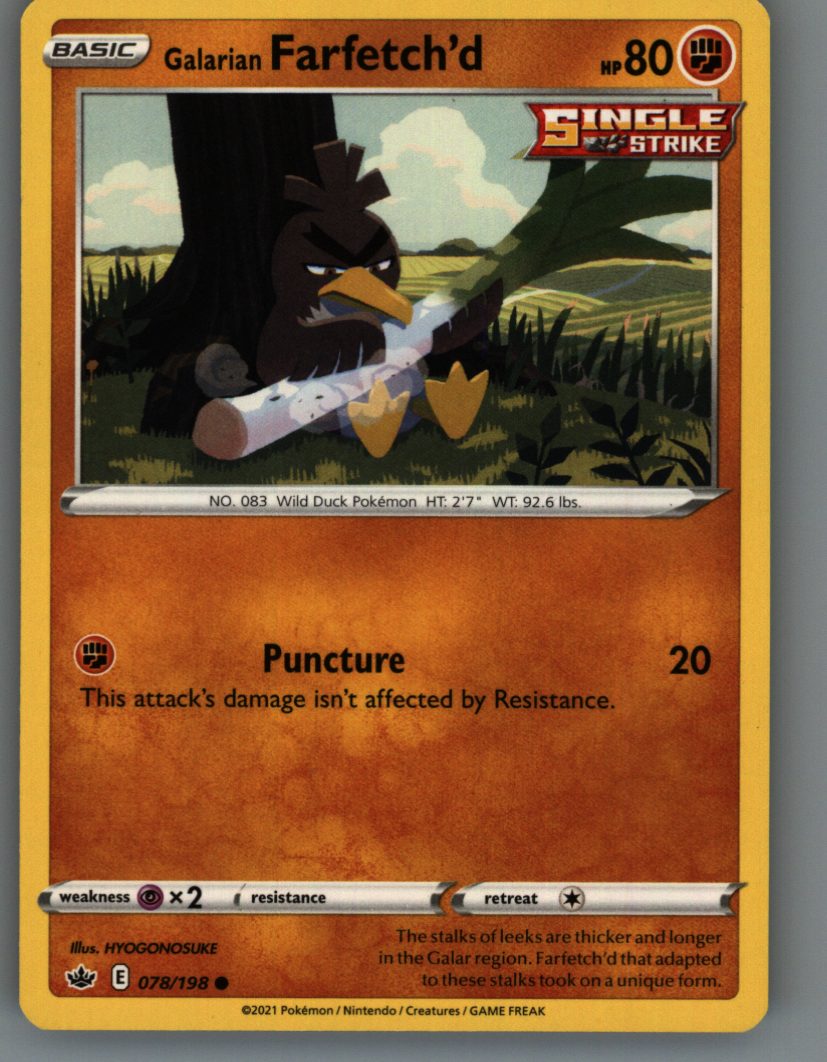 Galarian Farfetch'd