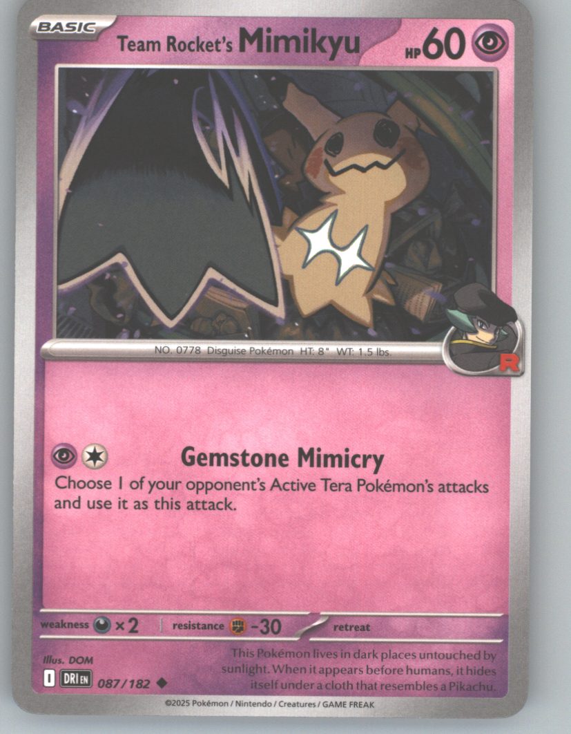 Team Rocket's Mimikyu