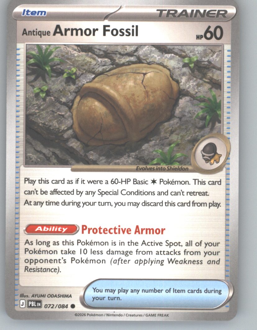 Antique Armor Fossil