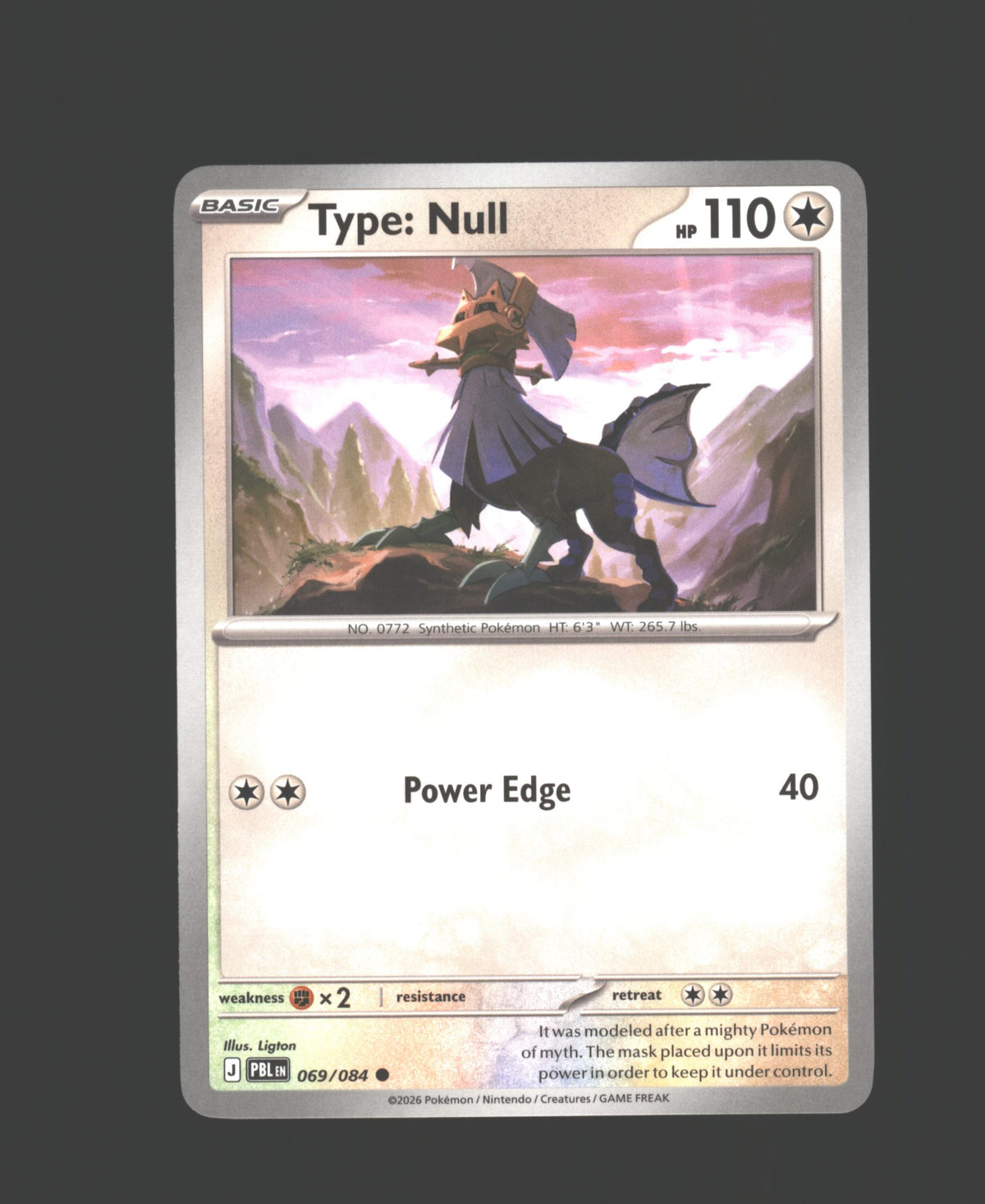 Type: Null