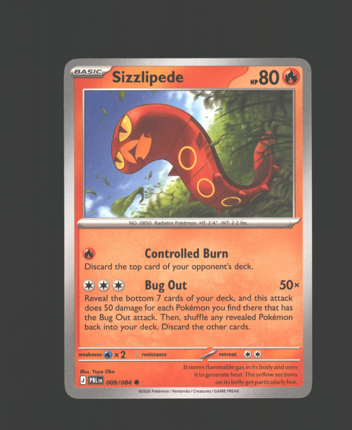 Sizzlipede