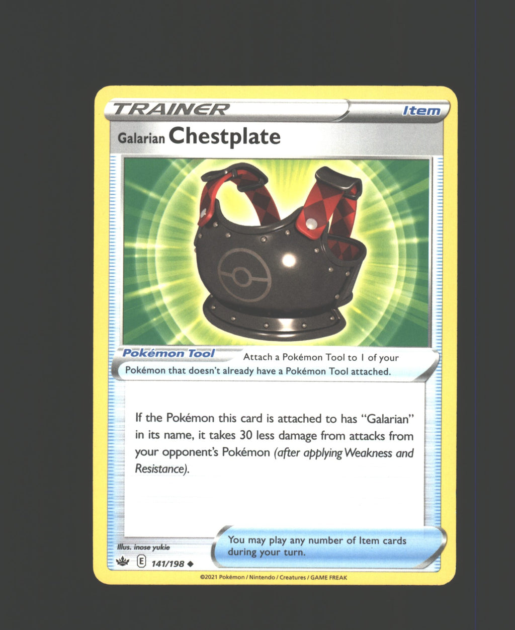 Galarian Chestplate