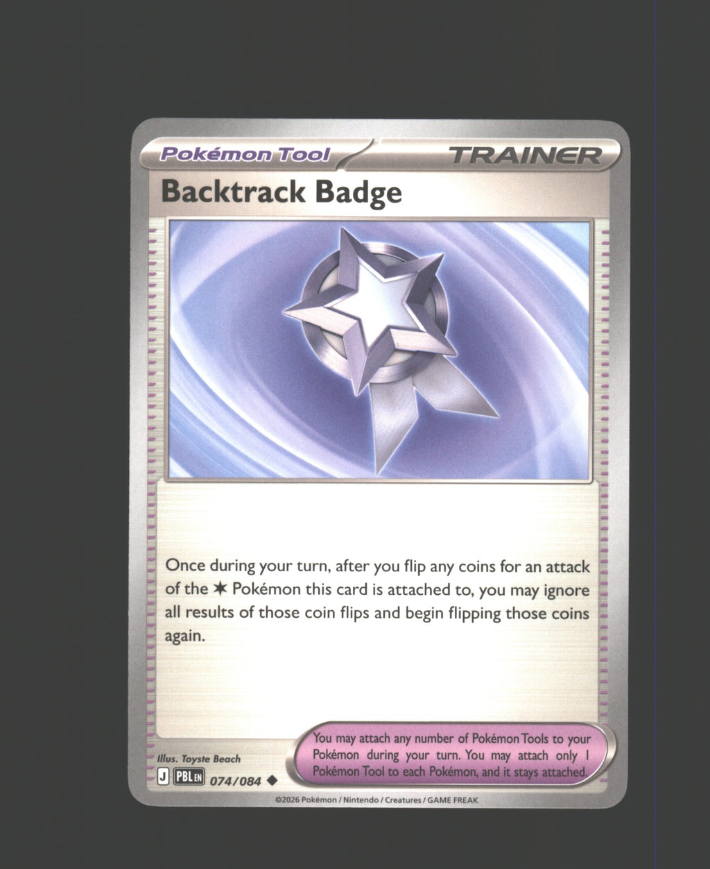 Backtrack Badge