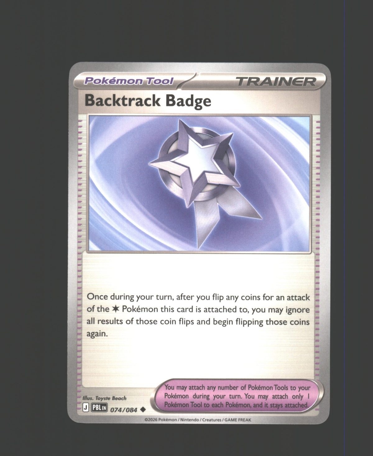 Backtrack Badge