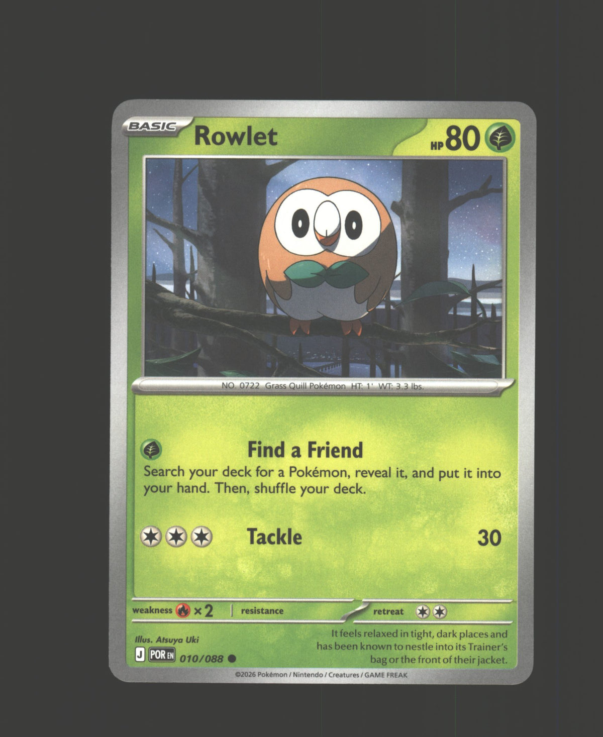 Rowlet - 010/088