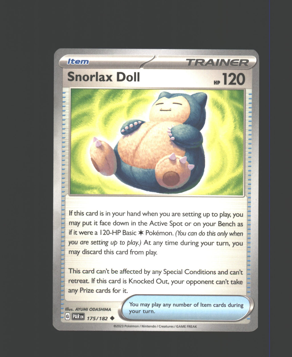 Snorlax Doll