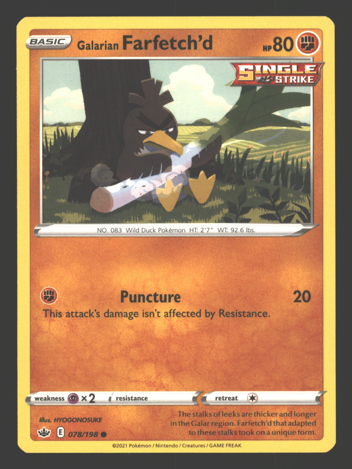 Galarian Farfetch'd
