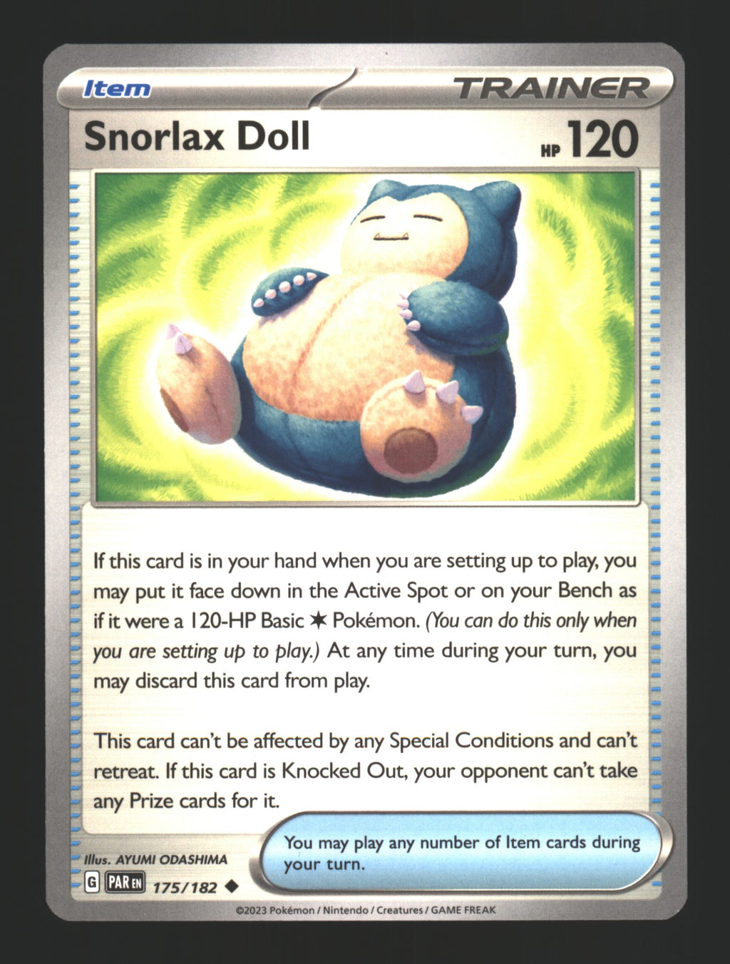 Snorlax Doll