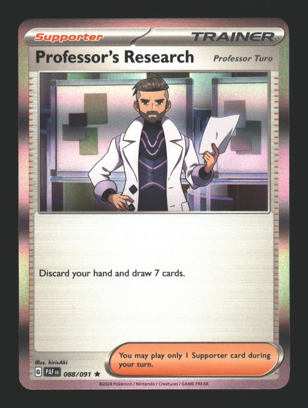 Professor's Research [Professor Turo] - 088/091