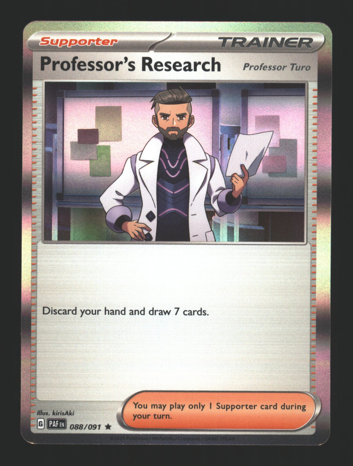 Professor's Research [Professor Turo] - 088/091