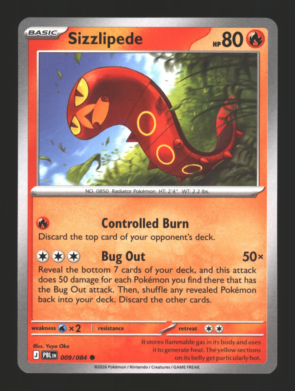Sizzlipede