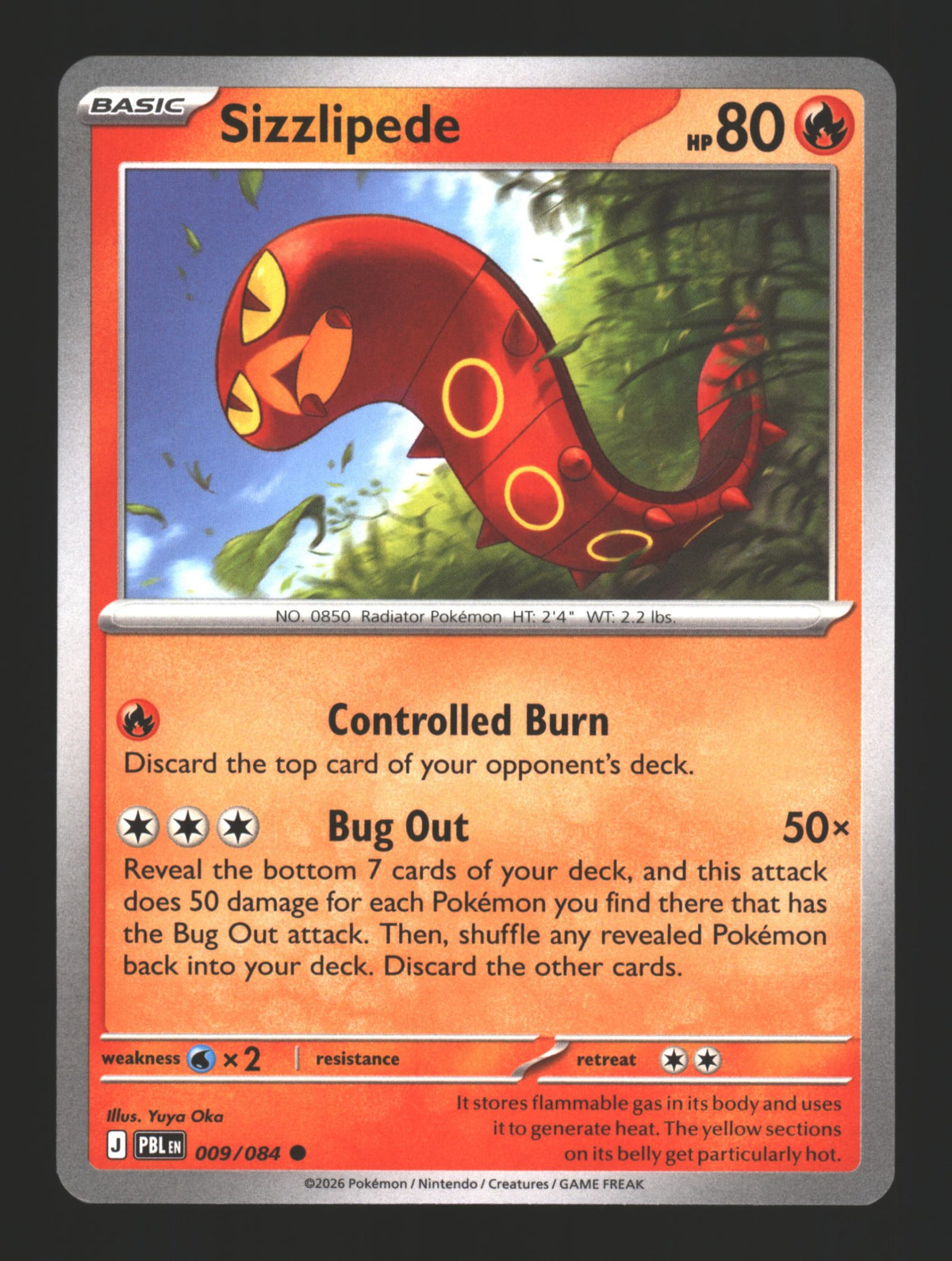 Sizzlipede