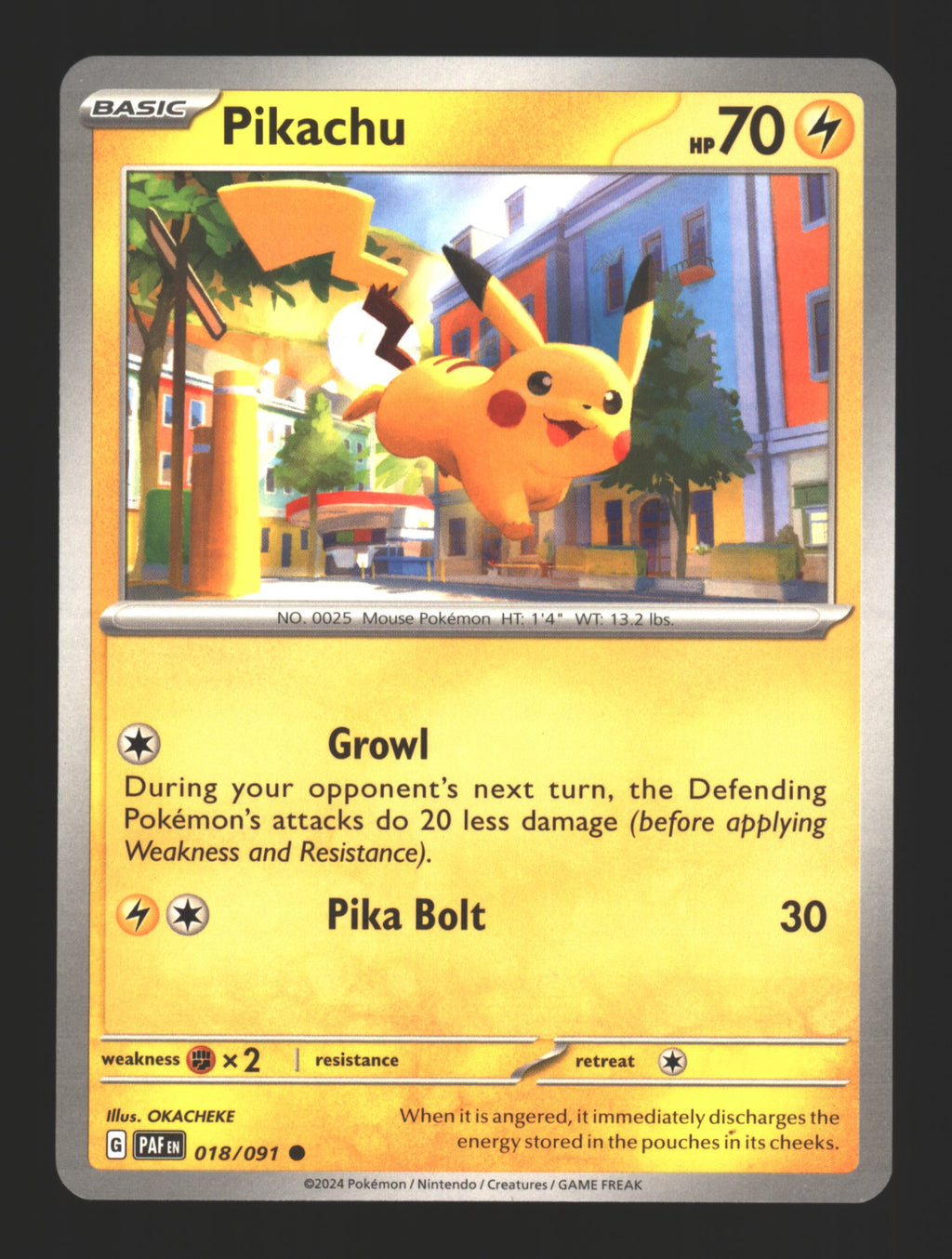 Pikachu - 018/091