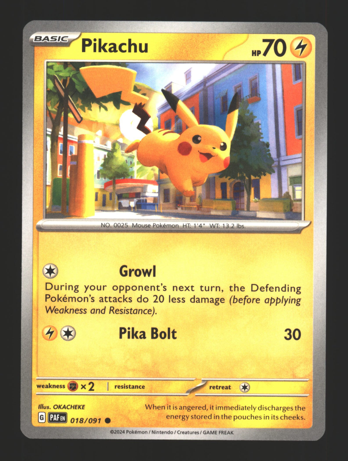 Pikachu - 018/091