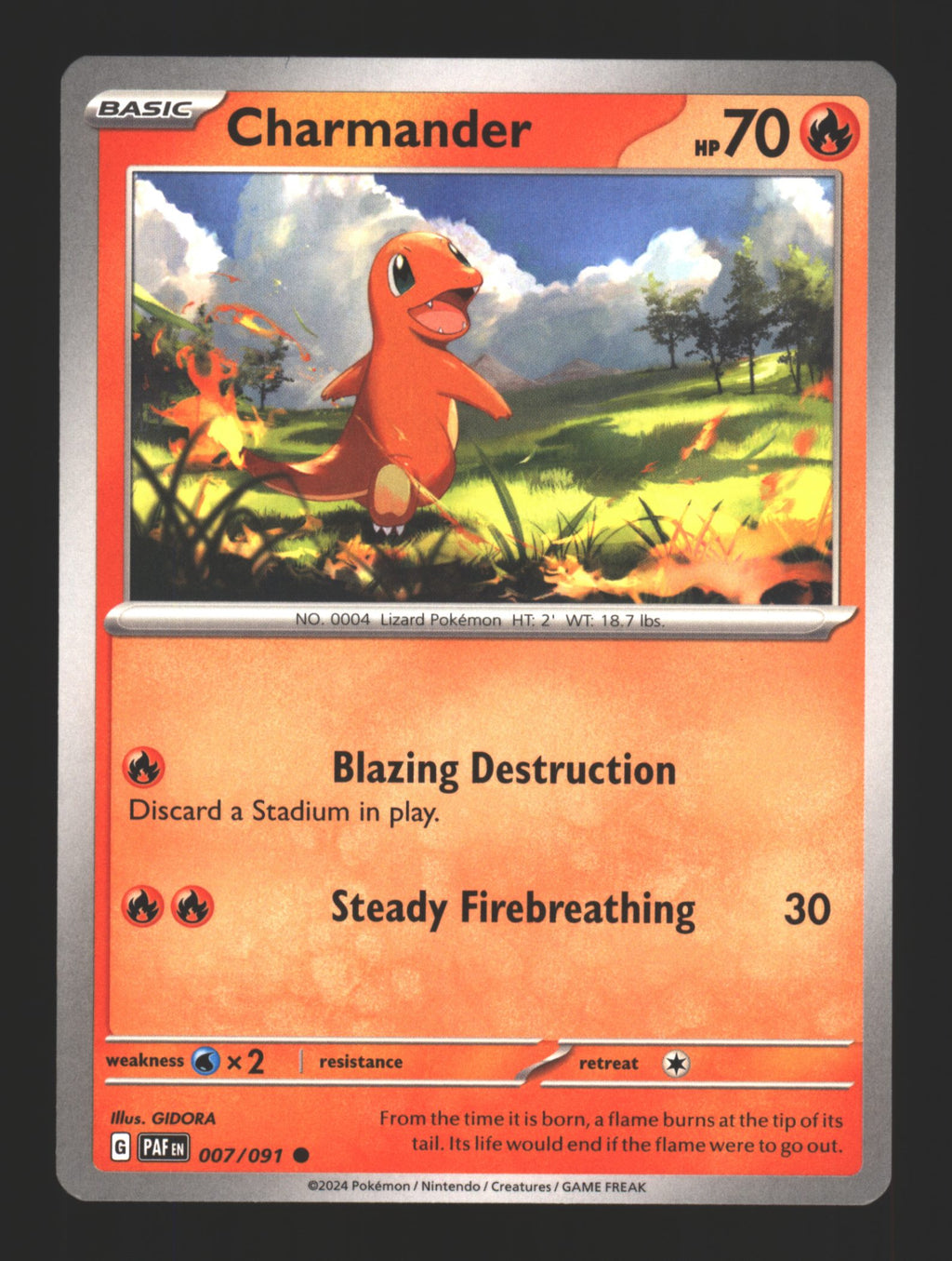 Charmander - 007/091