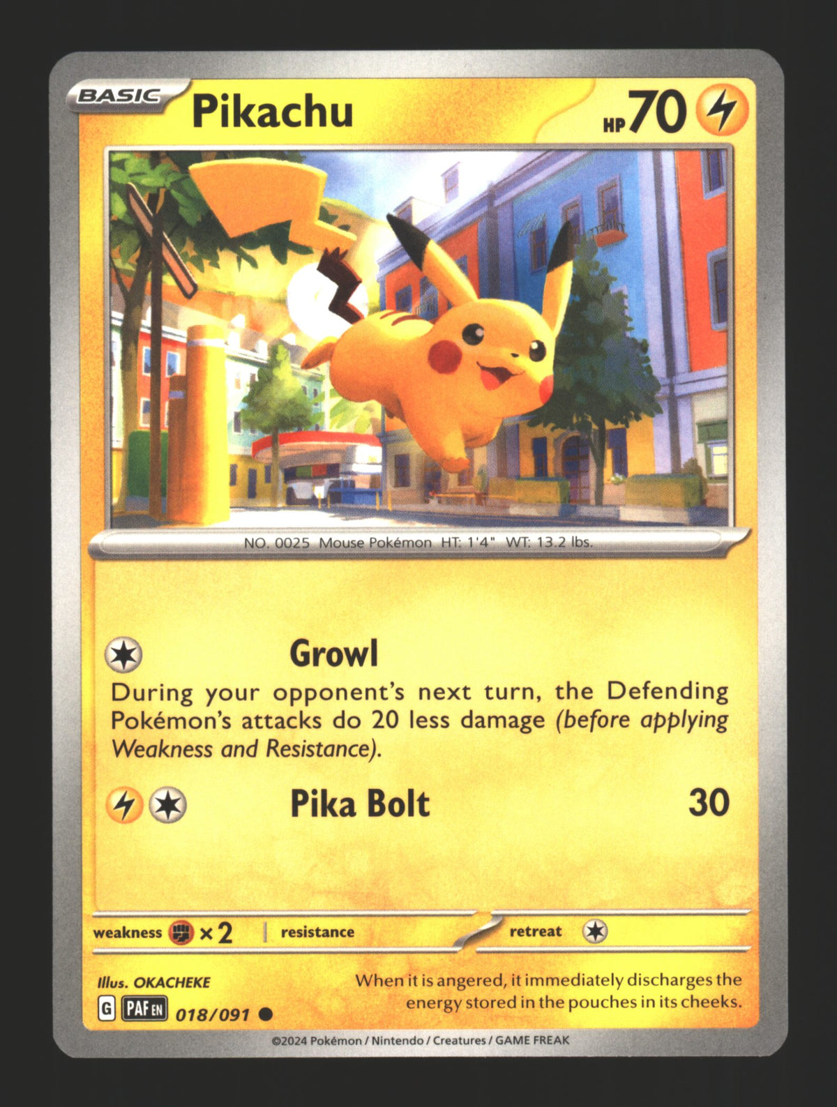 Pikachu - 018/091