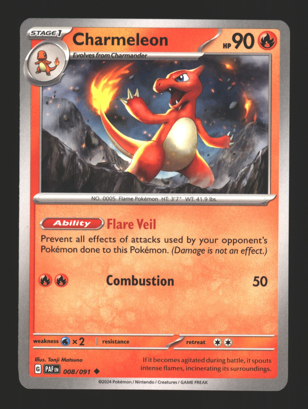 Charmeleon - 008/091